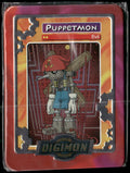 2000 Taco Bell Digimon Movie Promo Metal Trading Card # Puppetmon