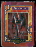 2000 Taco Bell Digimon Movie Promo Metal Trading Card # Devimon