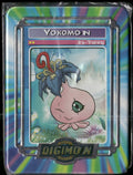 2000 Taco Bell Digimon Movie Promo Metal Trading Card # Yokomon