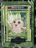 2000 Taco Bell Digimon Movie Promo Metal Trading Card # Motimon