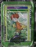 2000 Taco Bell Digimon Movie Promo Metal Trading Card # Izzy