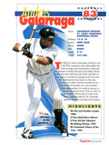 1996 Sports Heroes, Feats & Facts # Andres Galarraga
