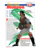 1996 Sports Heroes, Feats & Facts # Thurman Munson