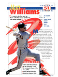 1996 Sports Heroes, Feats & Facts # Matt Williams