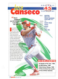 1996 Sports Heroes, Feats & Facts # Jose Canseco