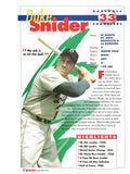 1996 Sports Heroes, Feats & Facts # Duke Snider