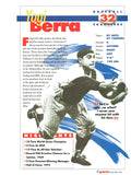 1996 Sports Heroes, Feats & Facts # Yogi Berra