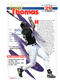 1996 Sports Heroes, Feats & Facts # Frank Thomas