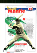 1996 Sports Heroes, Feats & Facts # Mickey Mantle