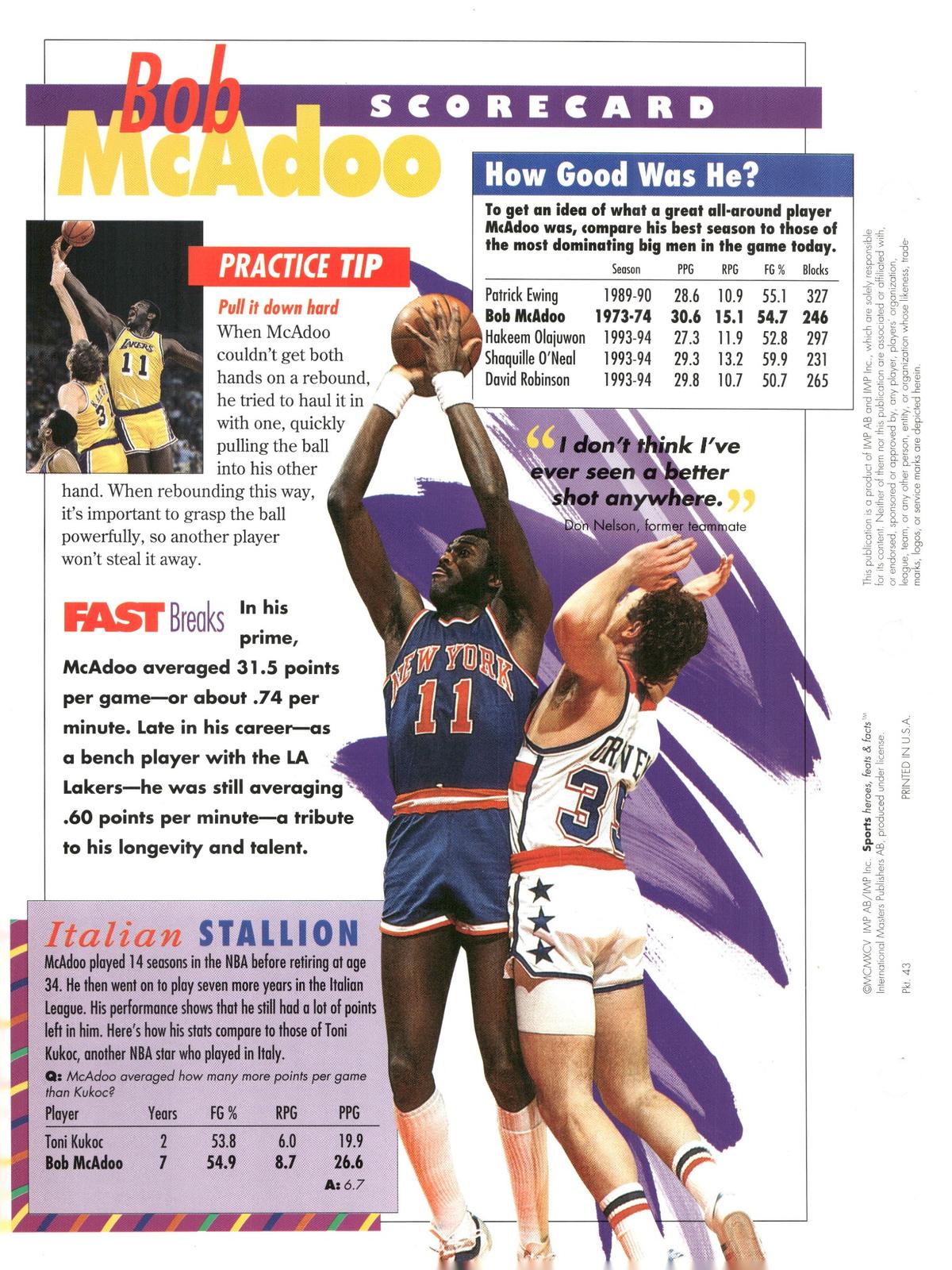 1996 Sports Heroes, Feats & Facts #