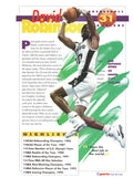 1996 Sports Heroes, Feats & Facts # David Robinson