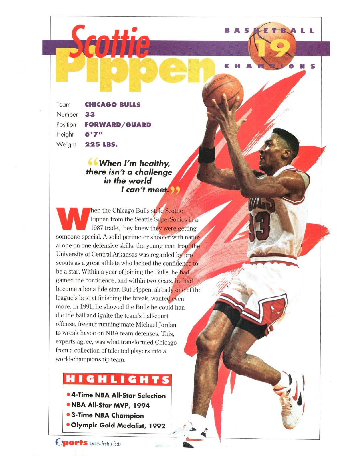 1996 Sports Heroes, Feats & Facts #