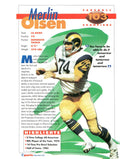 1996 Sports Heroes, Feats & Facts # Merlin Olsen