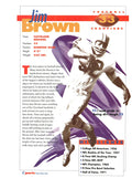 1996 Sports Heroes, Feats & Facts # Jim Brown