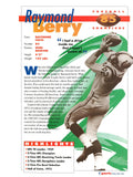 1996 Sports Heroes, Feats & Facts # Raymond Berry