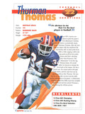 1996 Sports Heroes, Feats & Facts # Thurman Thomas