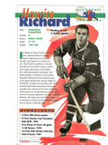 1996 Sports Heroes, Feats & Facts # Maurice Richard