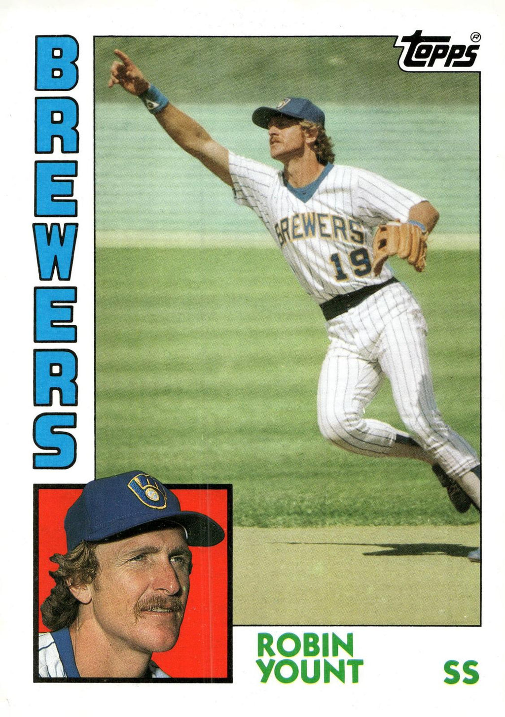 1984 Topps Super #29 Robin Yount