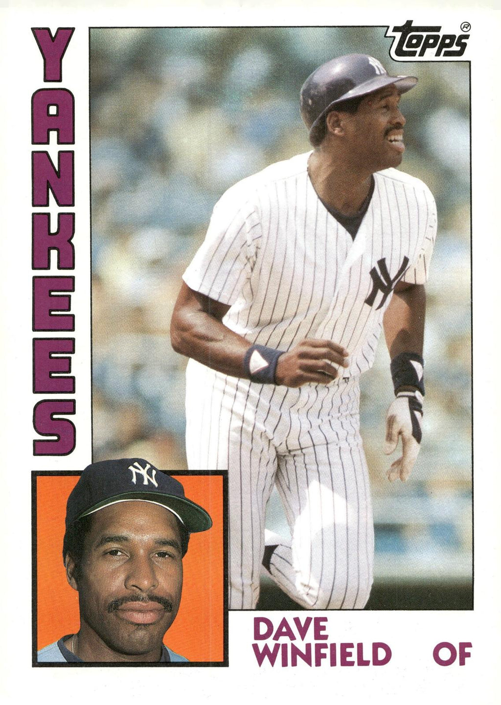 1984 Topps Super #27 Dave Winfield