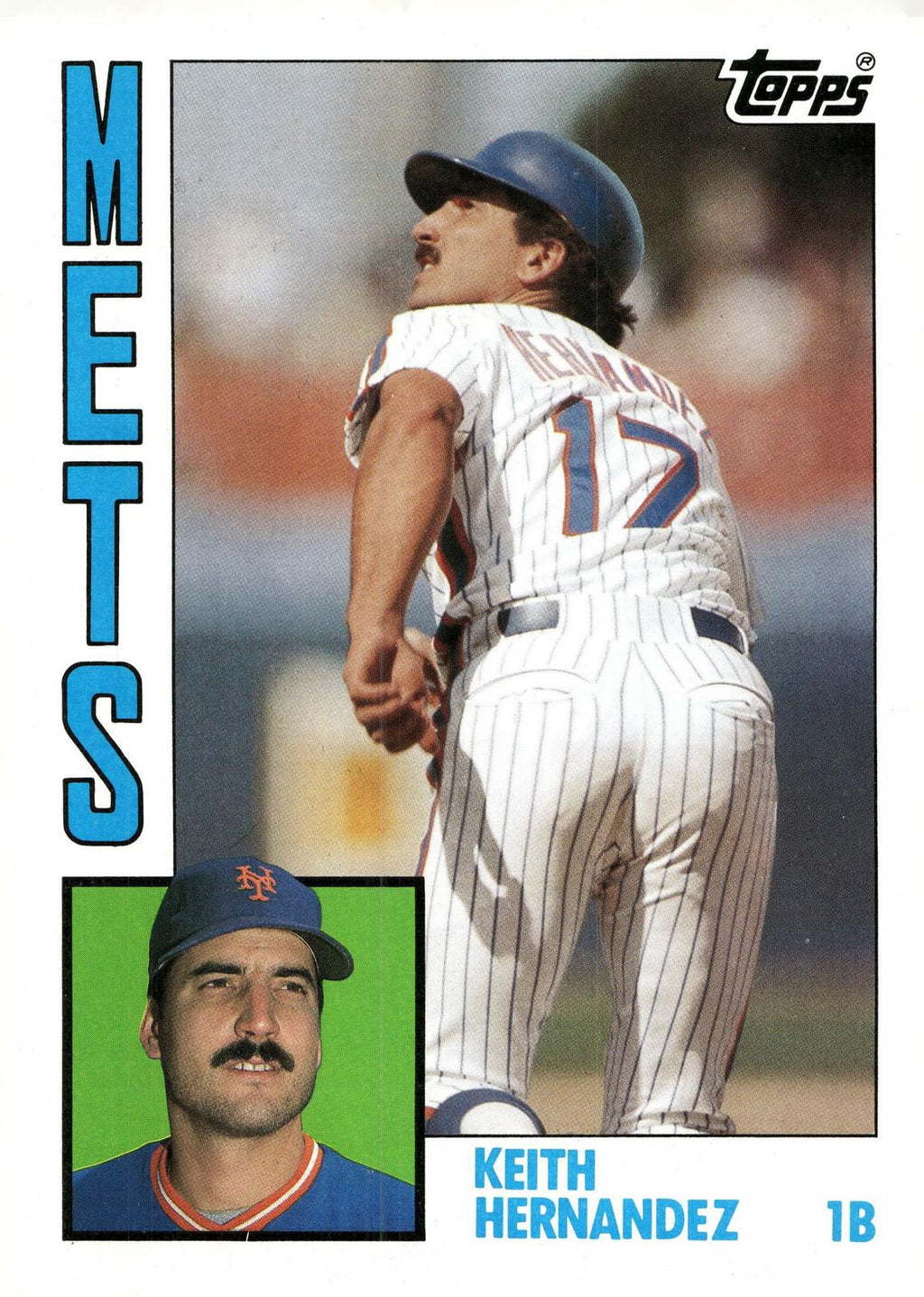 1984 Topps Super #26 Keith Hernandez