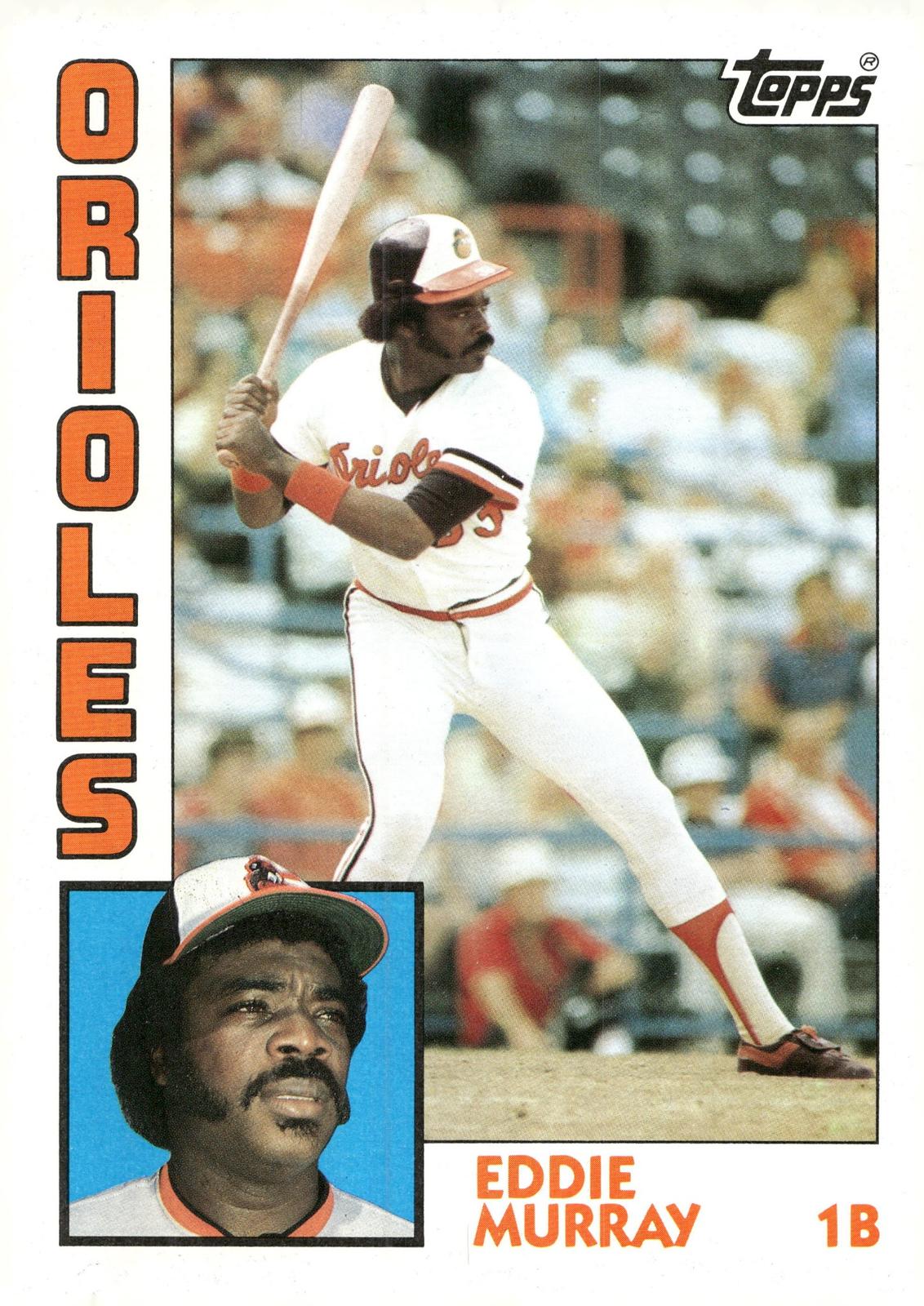 1984 Topps Super #25 Eddie Murray