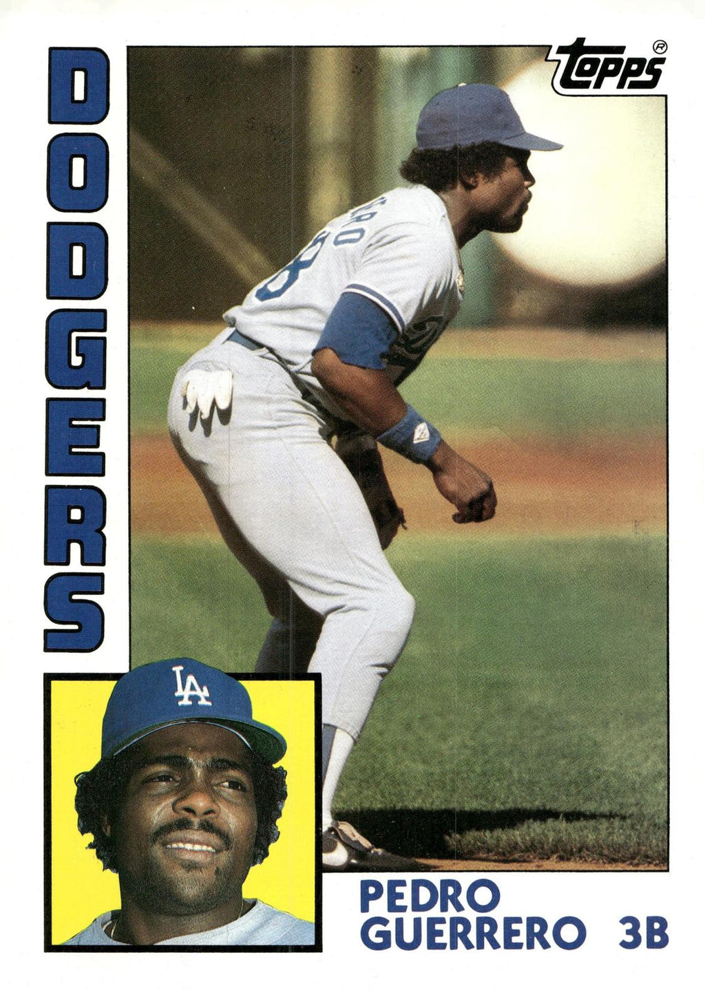 1984 Topps Super #24 Pedro Guerrero