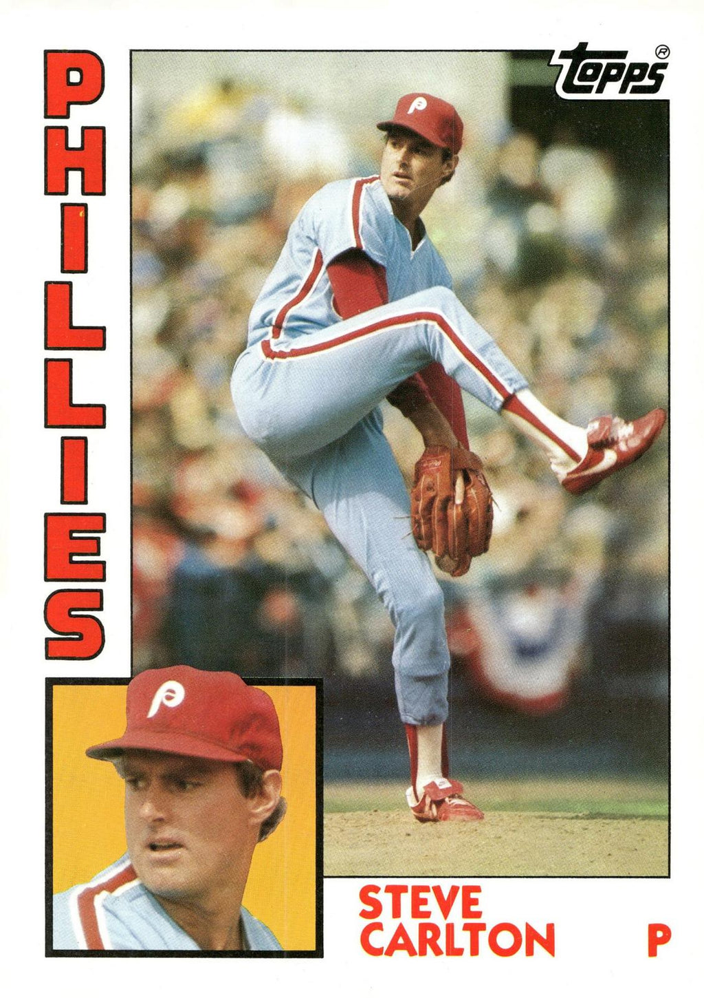 1984 Topps Super #16 Steve Carlton