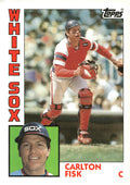 1984 Topps Super #15 Carlton Fisk