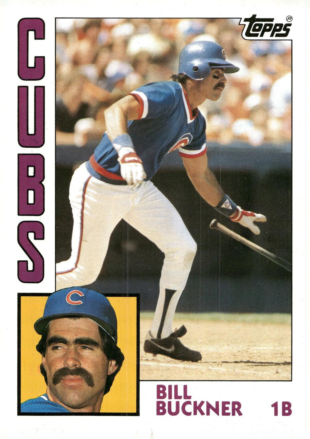 1984 Topps Super #14 Bill Buckner