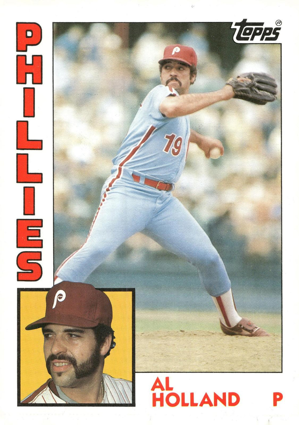 1984 Topps Super #10 Al Holland