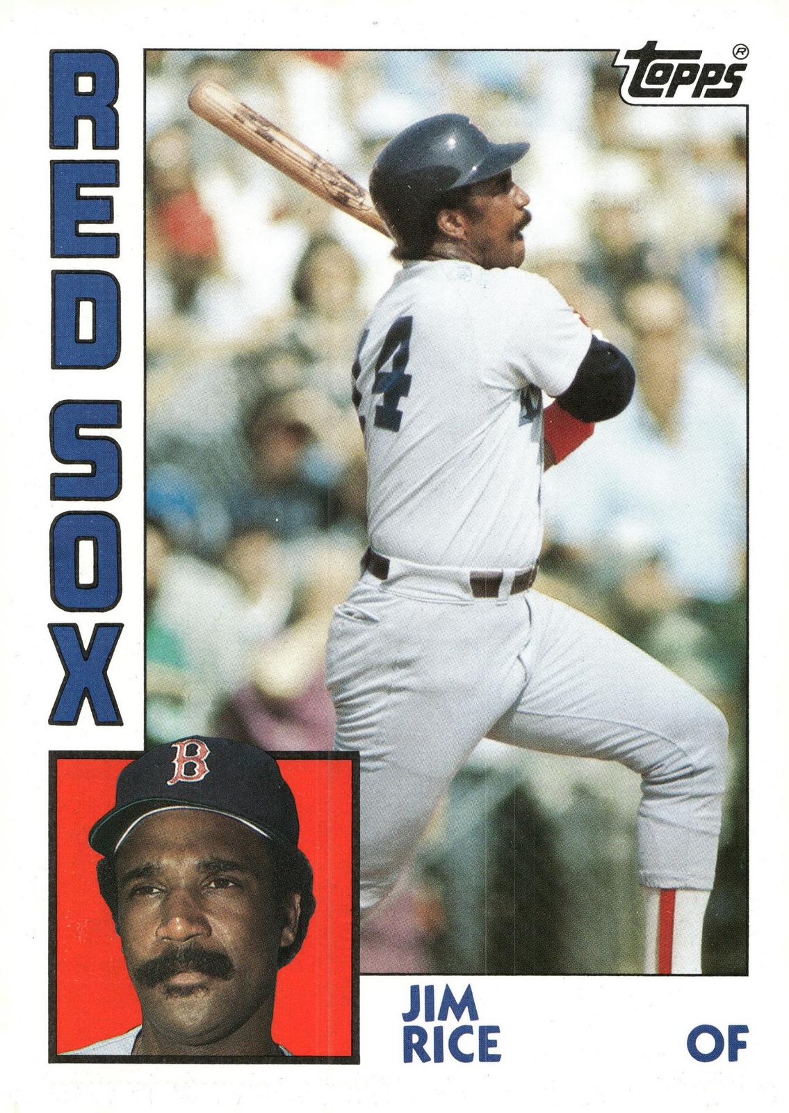 1984 Topps Super #5 Jim Rice