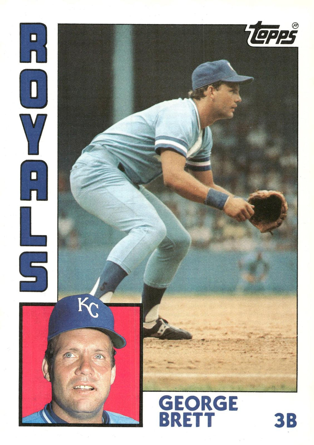 1984 Topps Super #13 George Brett