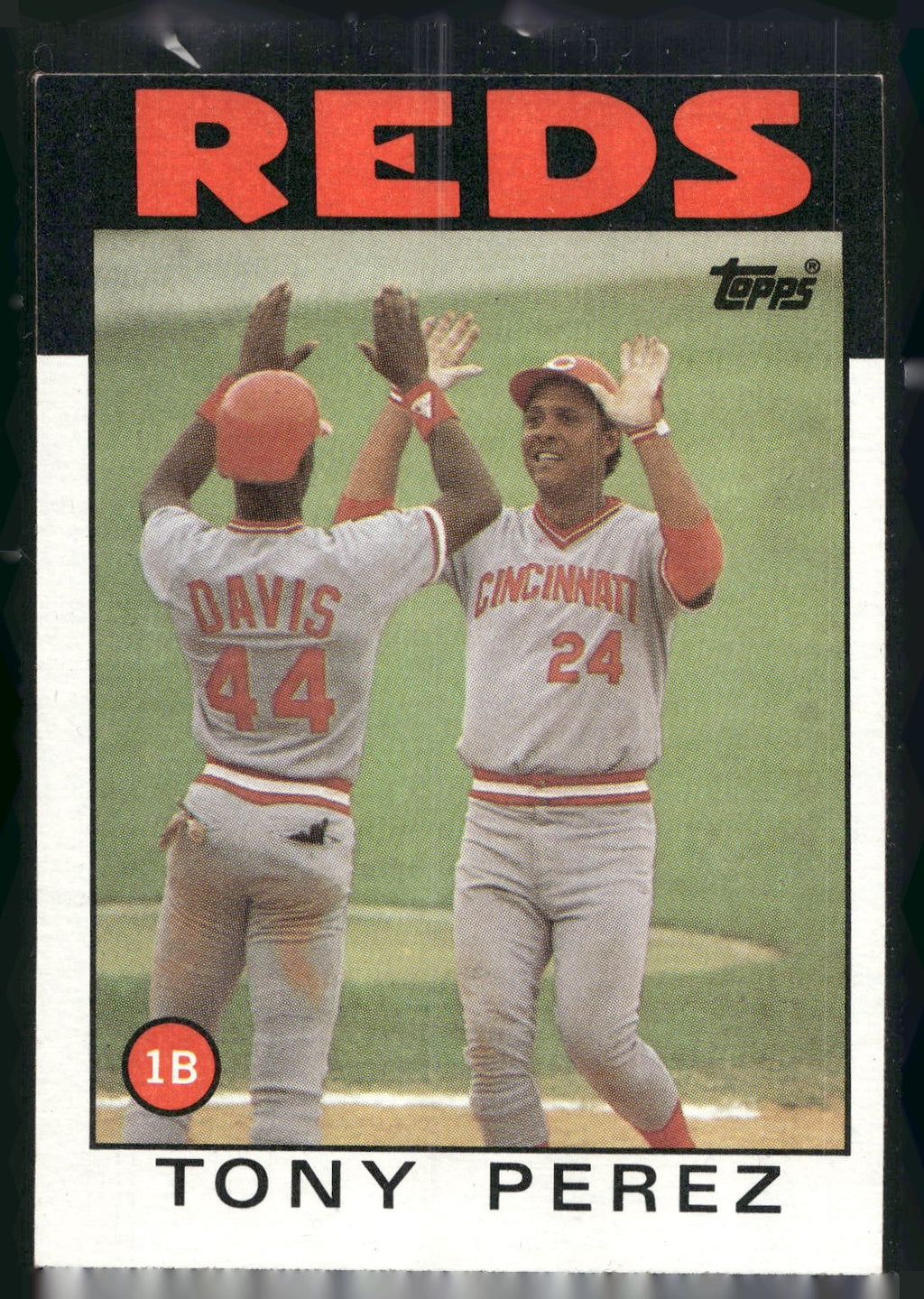 1986 Topps #85 Tony Perez