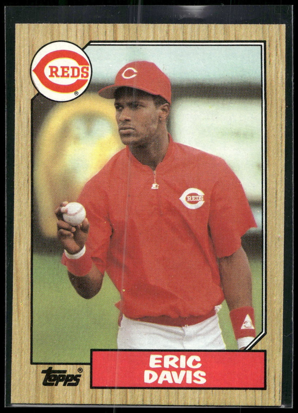 1987 Topps #412 Eric Davis