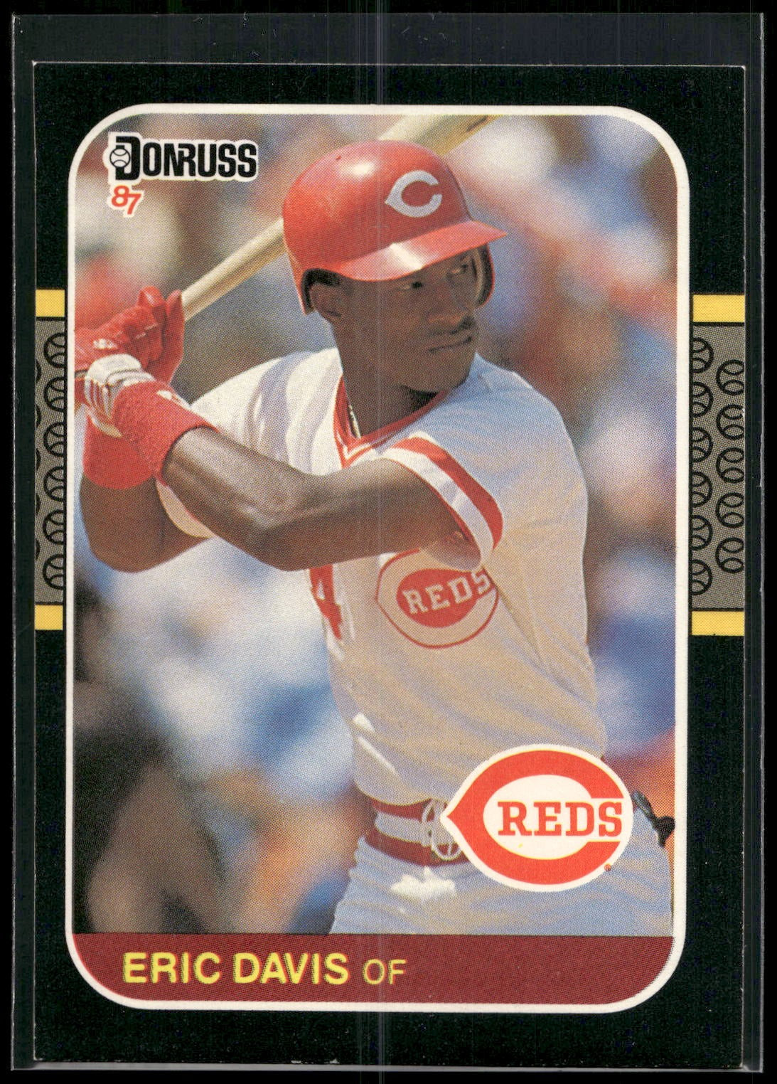 1987 Donruss #265 Eric Davis