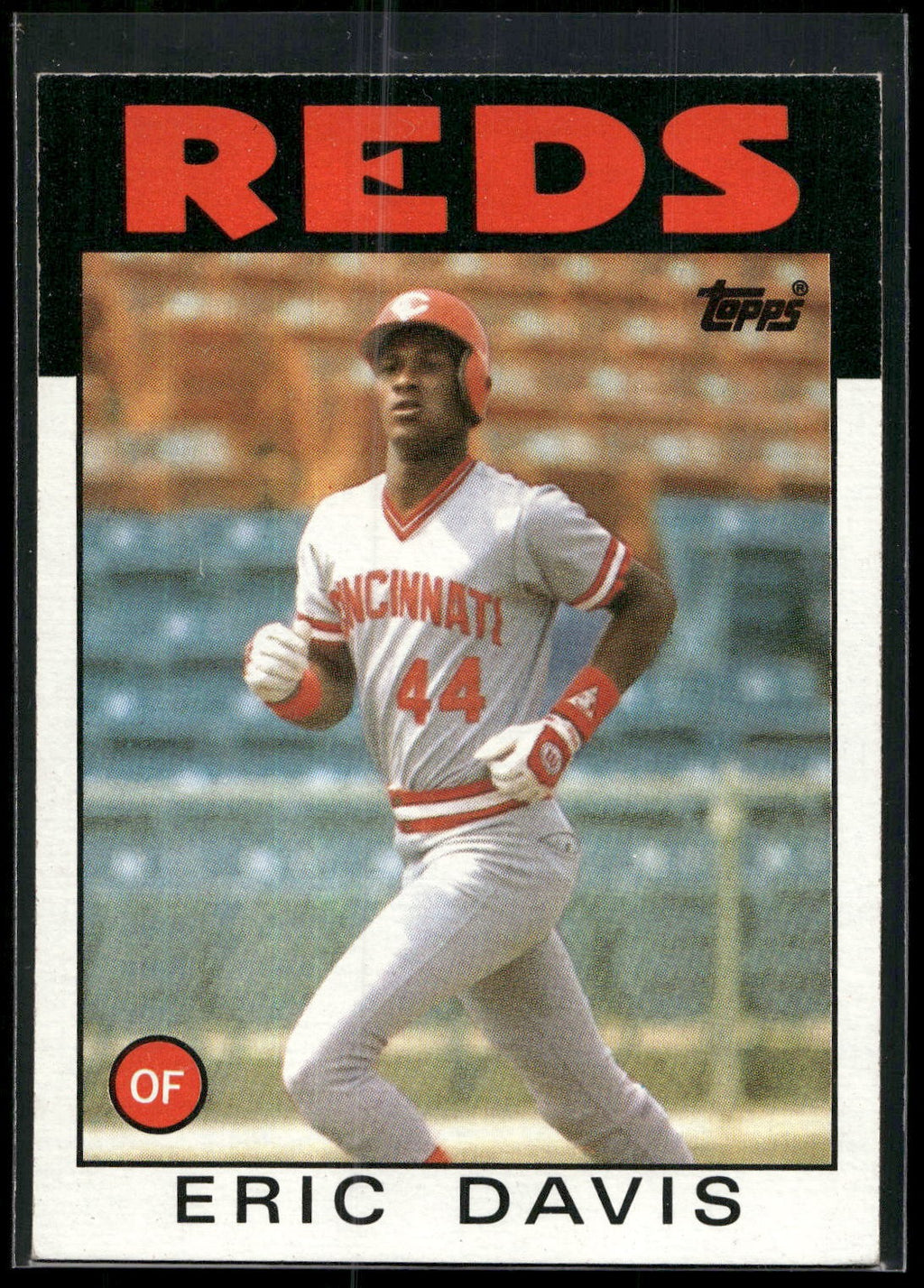 1986 Topps #28 Eric Davis