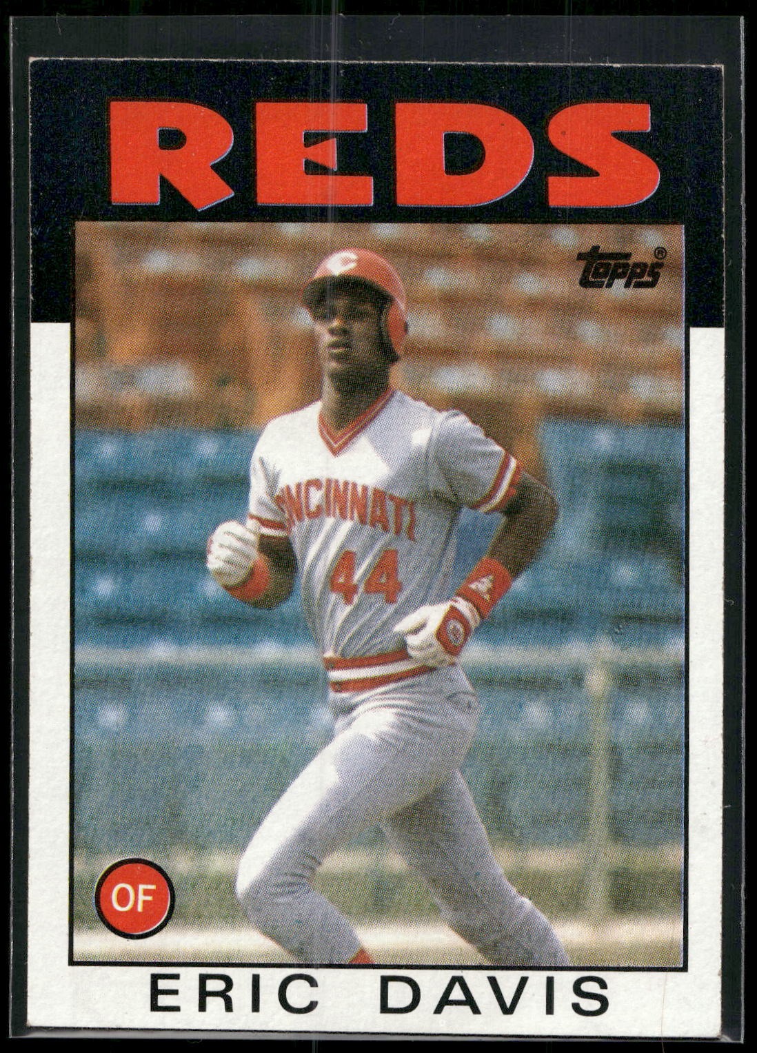 1986 Topps #28 Eric Davis