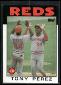 1986 Topps #85 Tony Perez