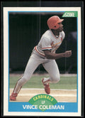 1989 Score #155 Vince Coleman