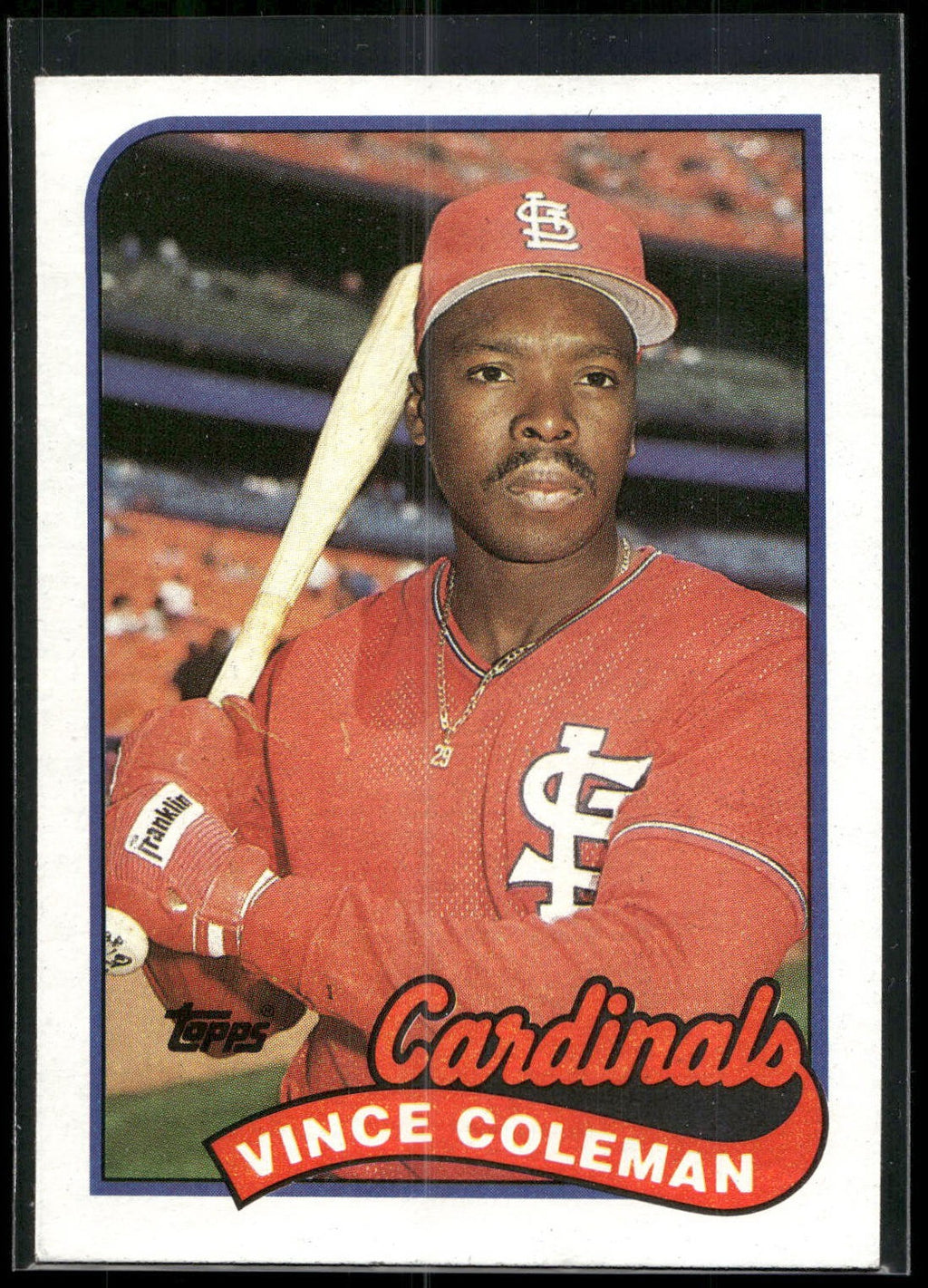 1989 Topps #90 Vince Coleman