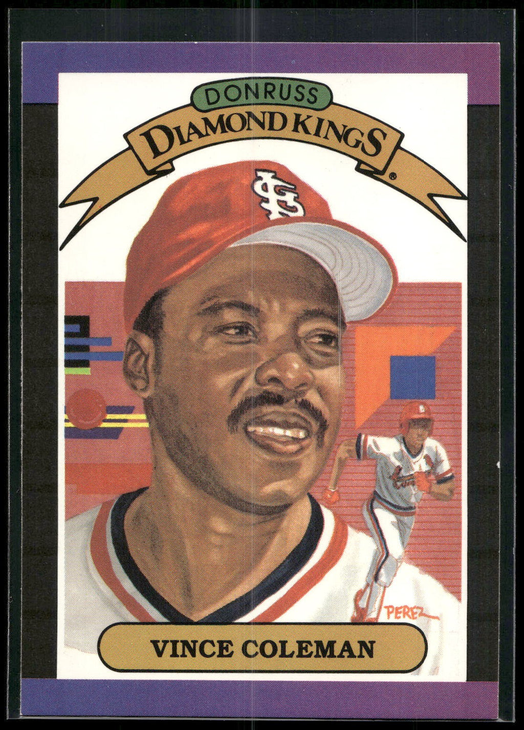 1989 Donruss #19 Vince Coleman