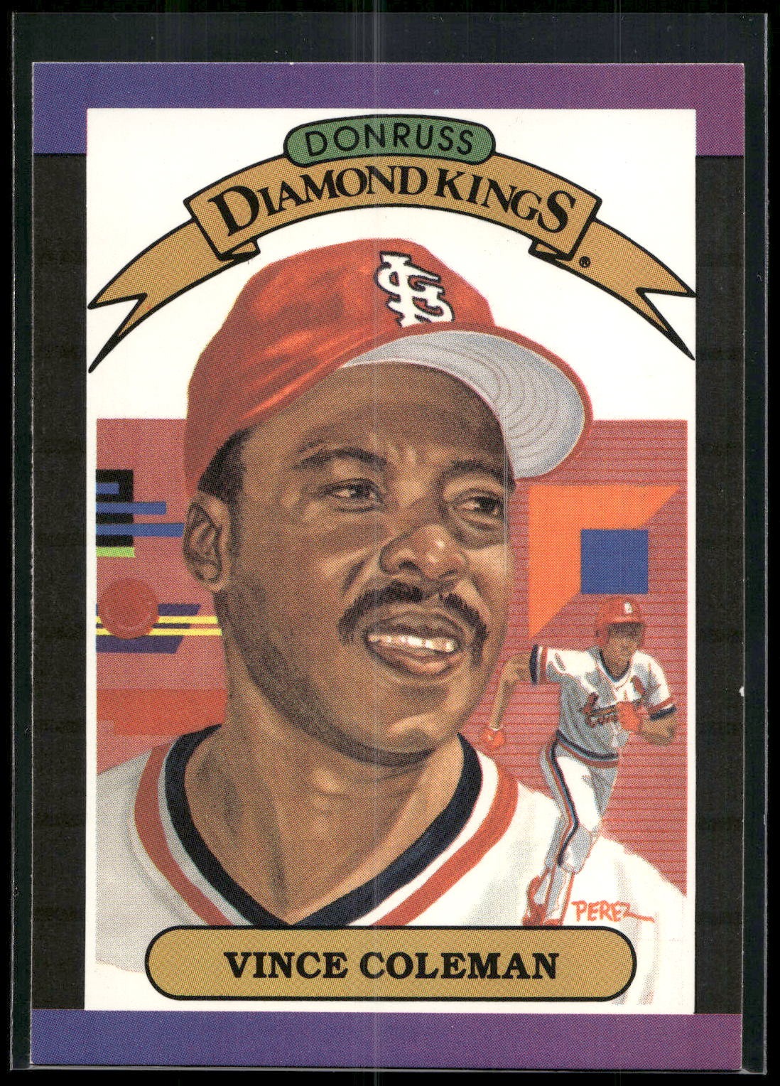 1989 Donruss #19 Vince Coleman