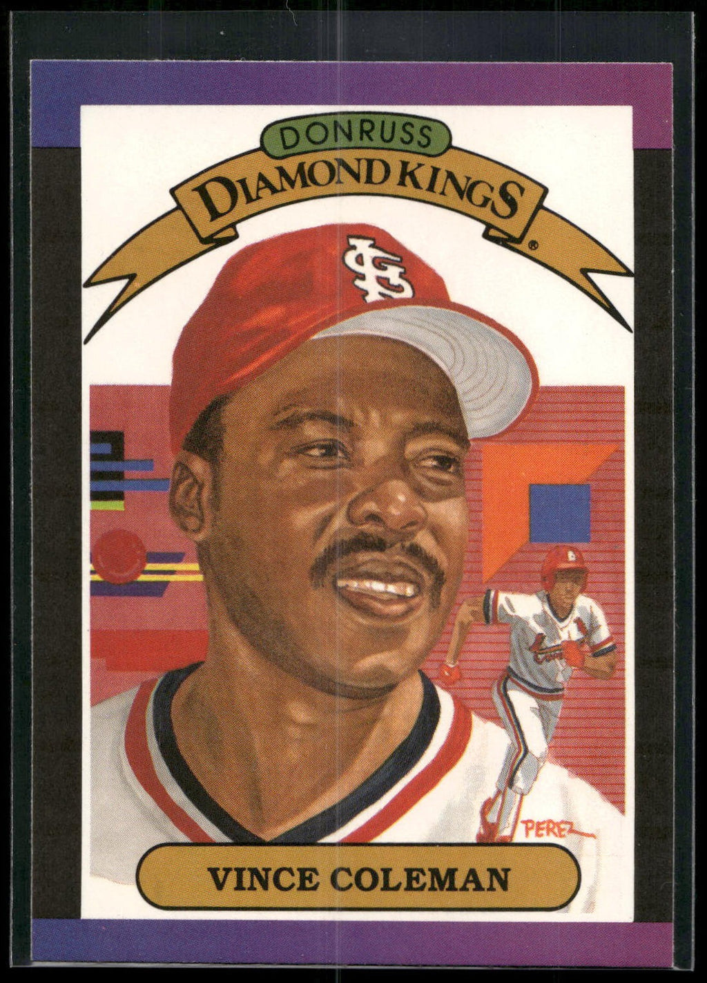 1989 Donruss #19 Vince Coleman