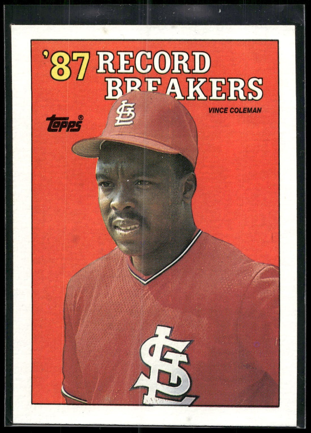 1988 Topps #1 Vince Coleman