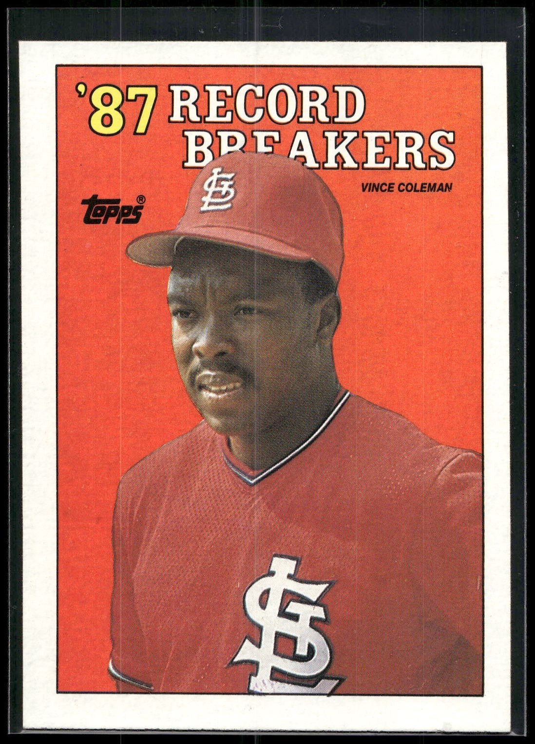 1988 Topps #1 Vince Coleman
