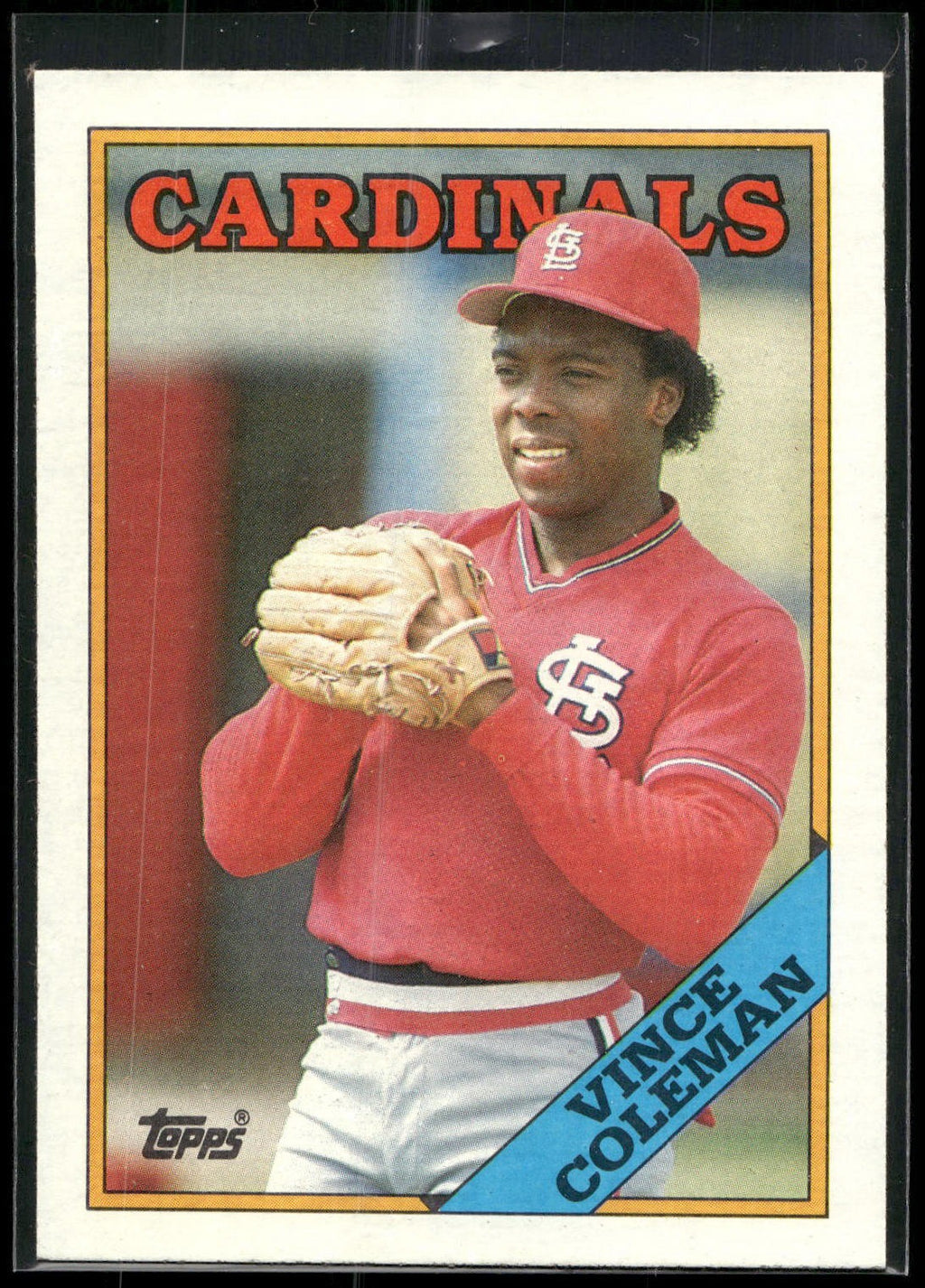1988 Topps #260 Vince Coleman