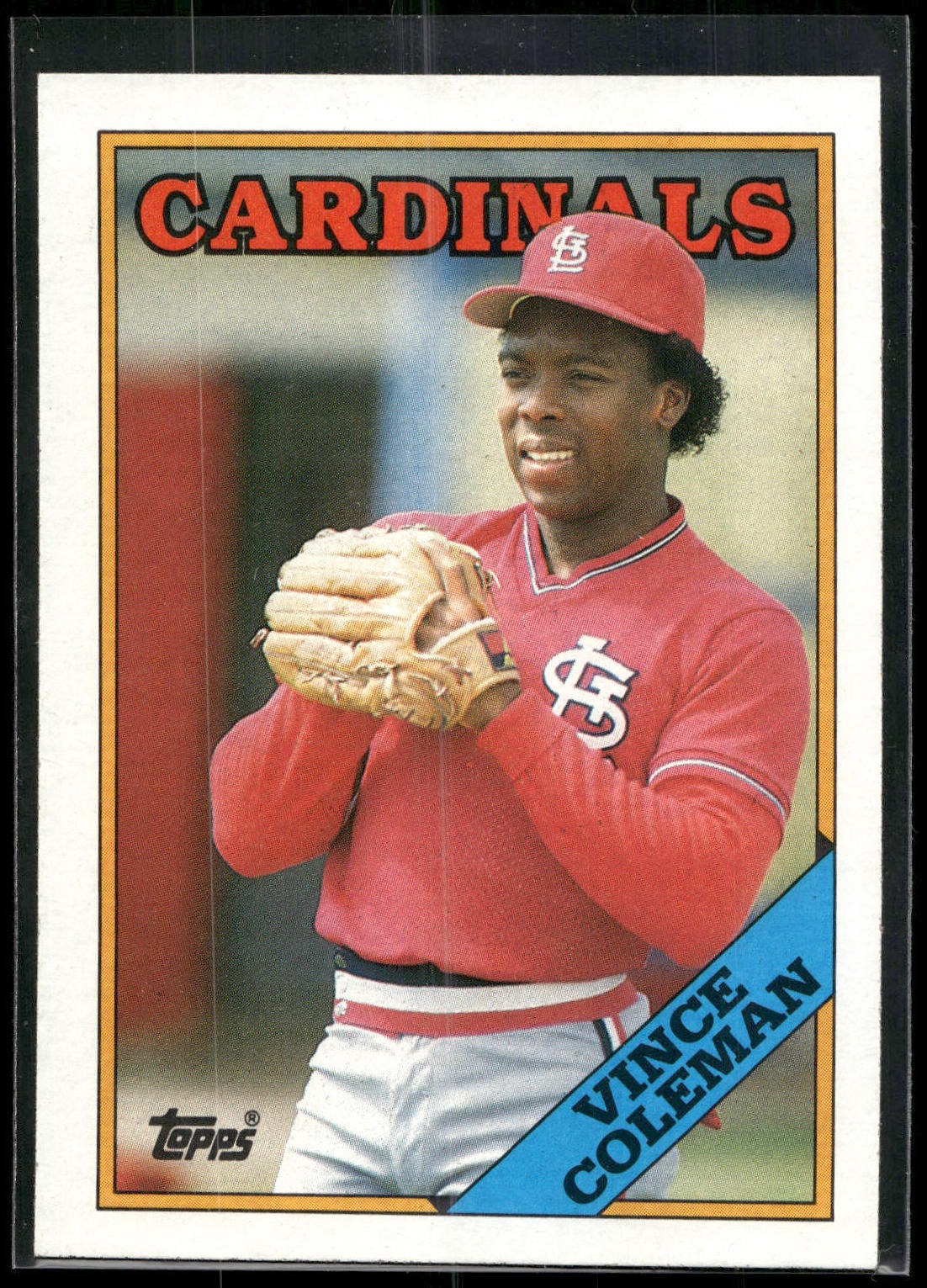 1988 Topps #260 Vince Coleman