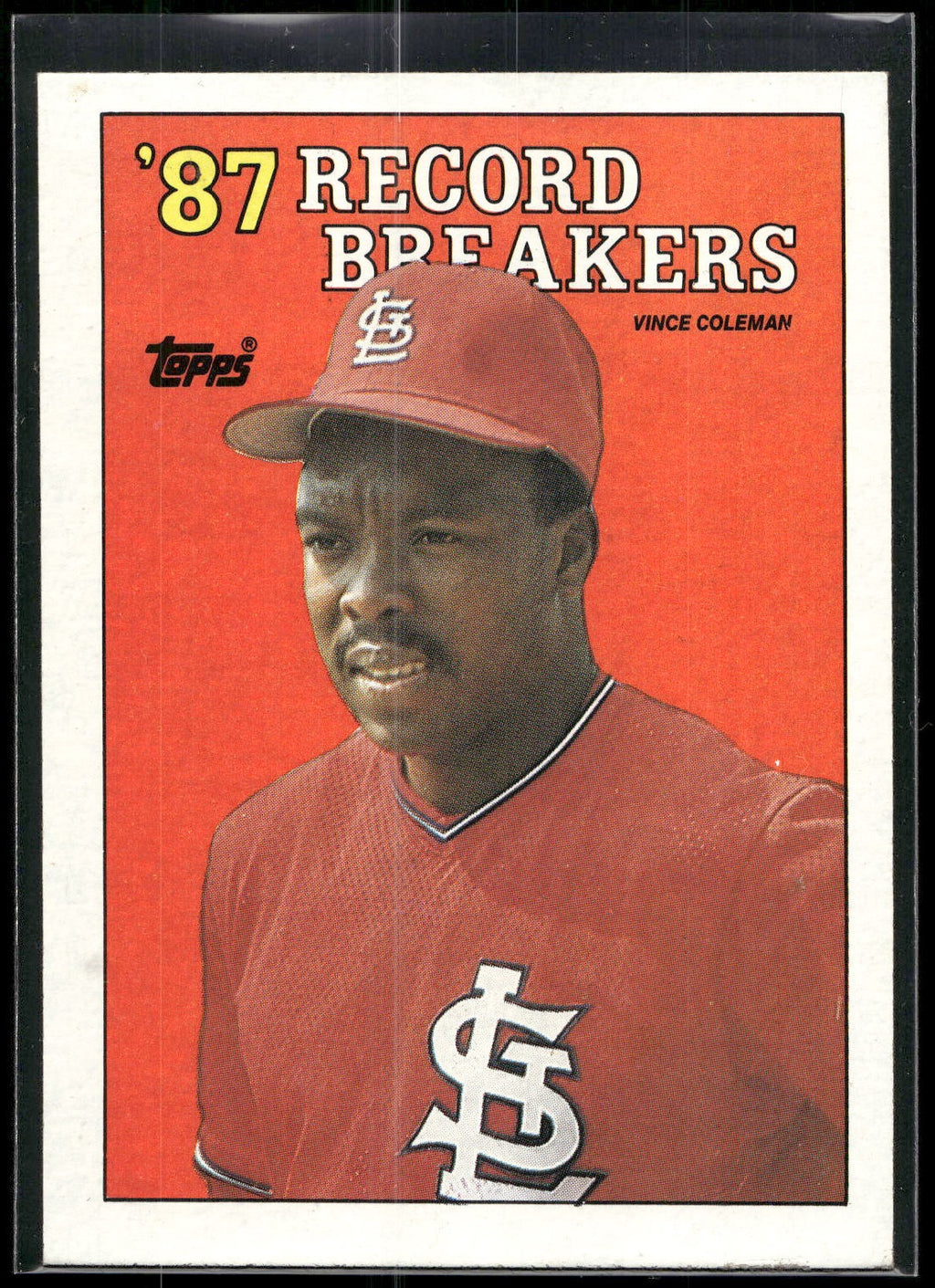 1988 Topps #1 Vince Coleman