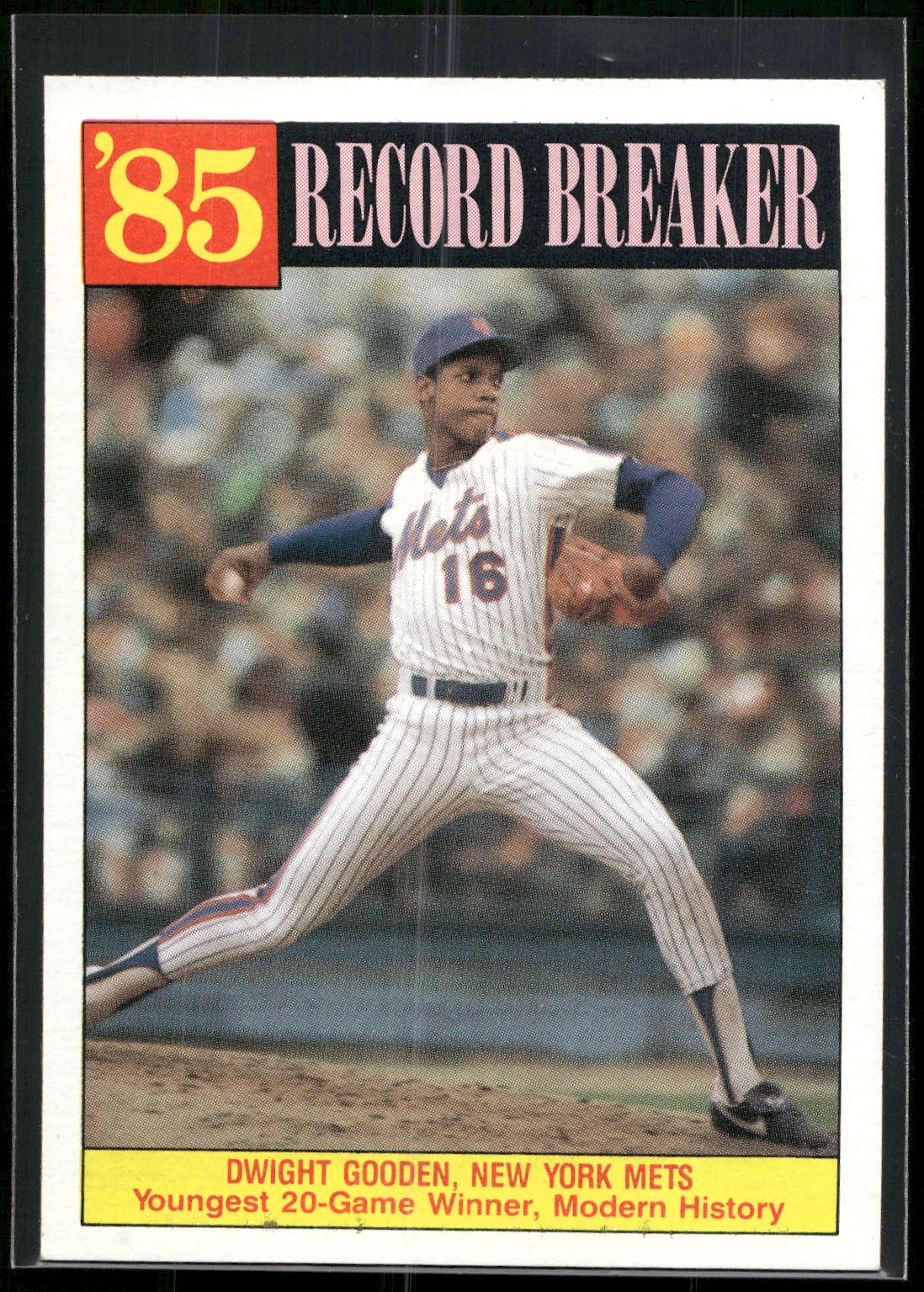 1986 Topps #202 Dwight Gooden