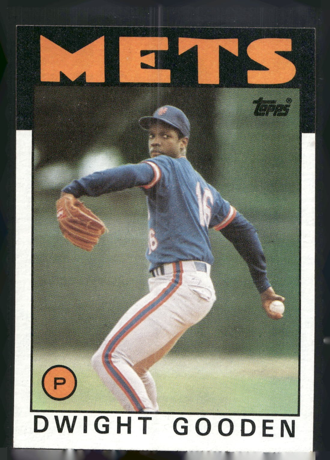 1986 Topps #250 Dwight Gooden